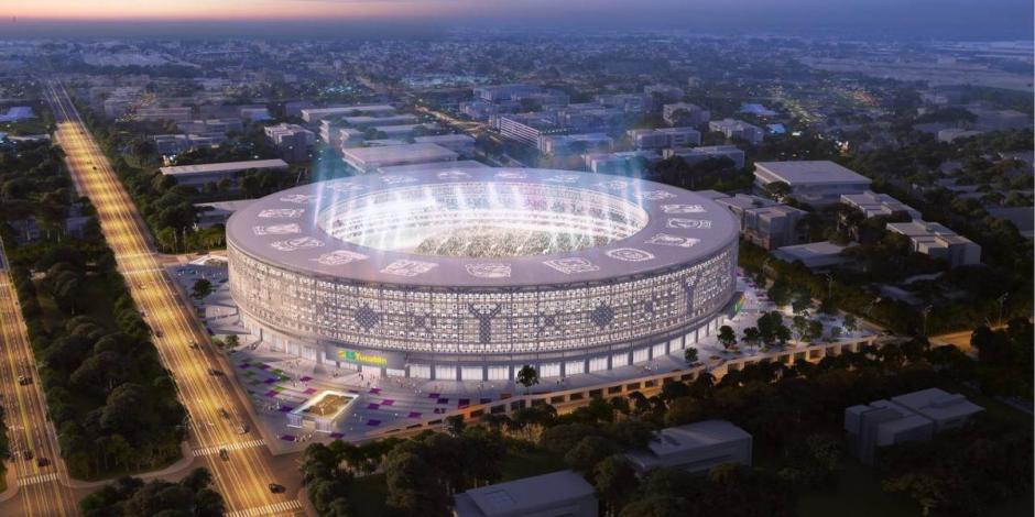 El Estadio representará una importante inversión privada y estará generando más de 4 mil empleos durante la etapa de edificación.