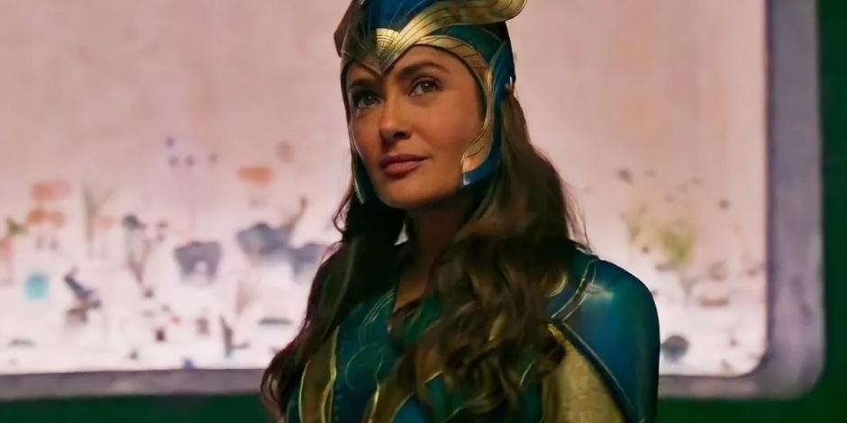 Salma Hayek interpreta a Ajak en “Eternals" de Marvel, conoce a su personaje