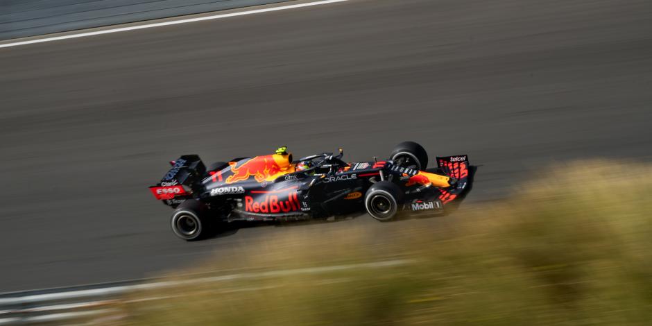 Checo Pérez en el Gran Premio de los Países Bajos