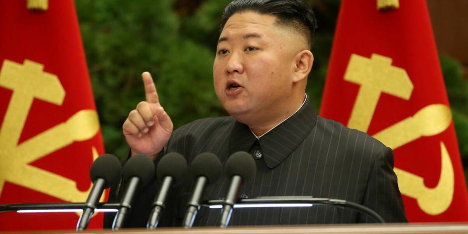 El dictador Kim Jong-un en Corea del Norte