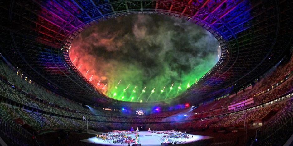 El Estadio Olímpico en la clausura de los Juegos Paralímpicos de Tokio 2020