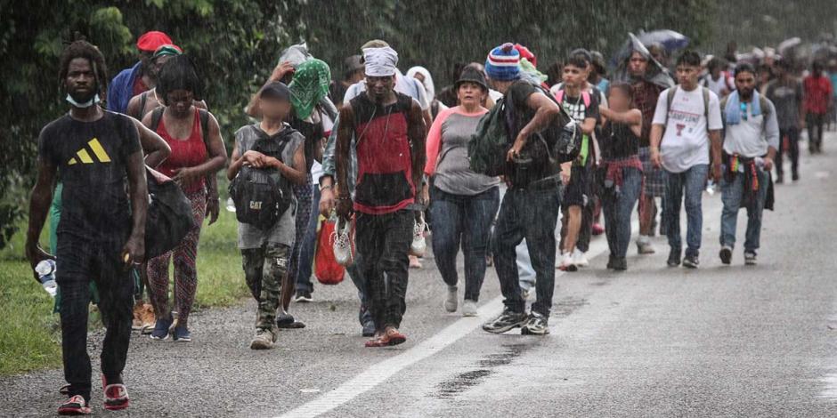 El EZN declaró que el Estado ha dado un trato inhumano a los migrantes que “tratan de salir de la trampa, muda e invisible, en la que se encuentran en la ciudad de Tapachula, Chiapas, México”.