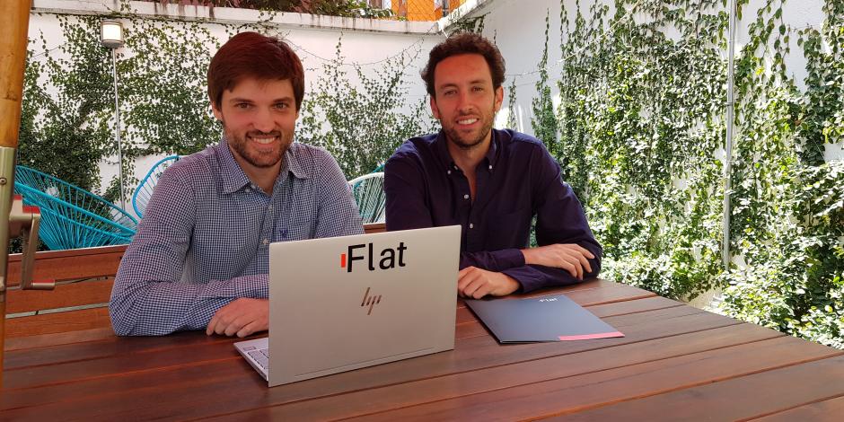 Bernardo Cordero y Víctor Noguera crearon Flat, una startup mexicana que busca agilizar los procesos compraventa de bienes inmuebles en la CDMX