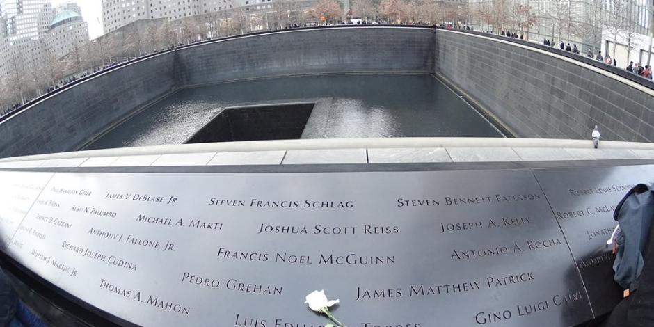 Memorial a víctimas de los ataques terroristas del 11 de septiembre de 2001.