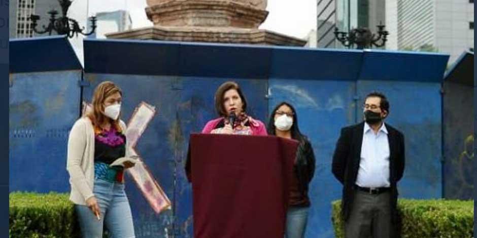 Legisladores de Morena respaldan la colocación de la escultura “Tlali”