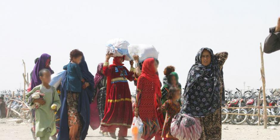 UE advirtió que un millón de niños están en riesgo de morir de hambruna en Afganistán.