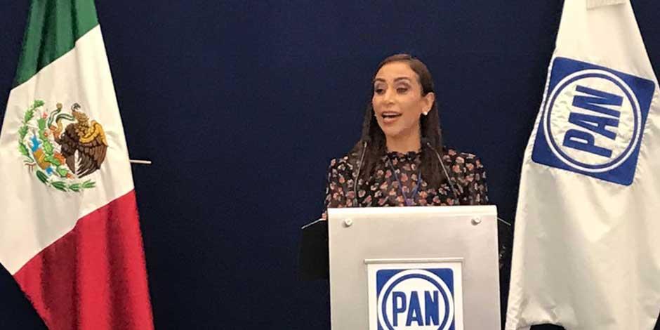 La aspirante a la dirigencia nacional del PAN, Adriana Dávila, dijo que la democracia dejó de ser un objetivo para su partido