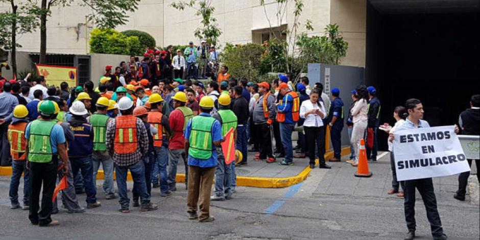 La SGIRPC suspendió, hasta nuevo aviso, el primer simulacro por sismo de 2022 en Ciudad de México.
