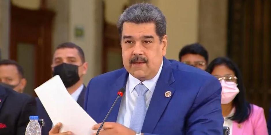 Nicolás Maduro en su participación en la VI Cumbre de Jefas y Jefes de Estado y de Gobierno de la CELAC.
