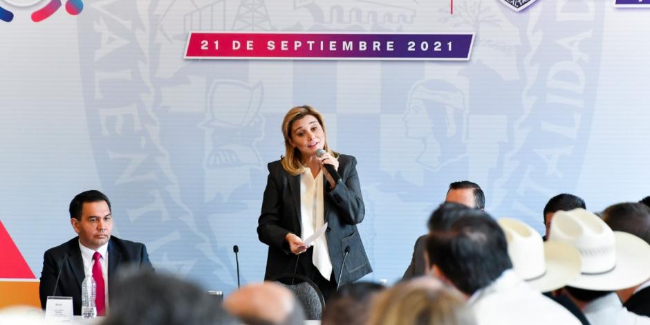 Maru Campos, gobernadora de Chihuahua.
