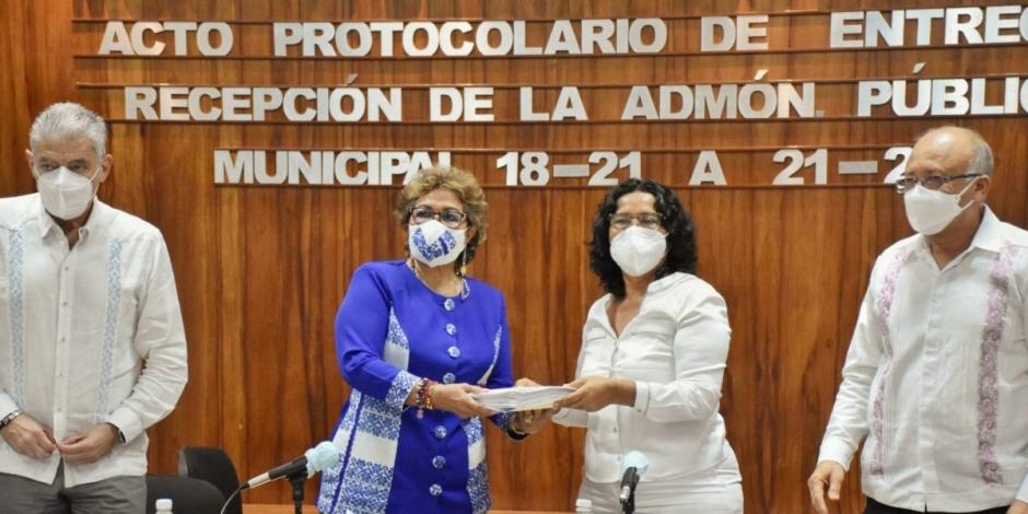 La administración de Adela Román Ocampo no “entregó nada”, acusó la presidenta municipal electa de Acapulco, Abelina López Rodríguez.