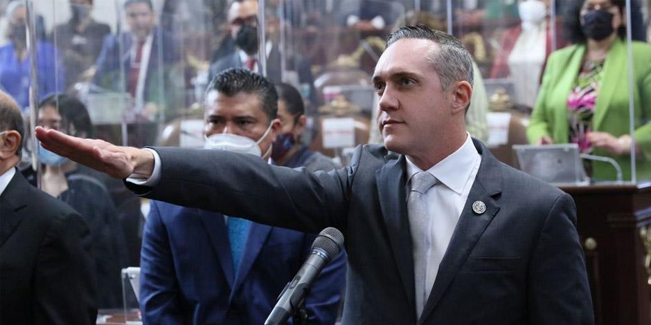 Adrián Rubalcava, alcalde de Cuajimalpa de Morelos para el periodo 2021-2024.