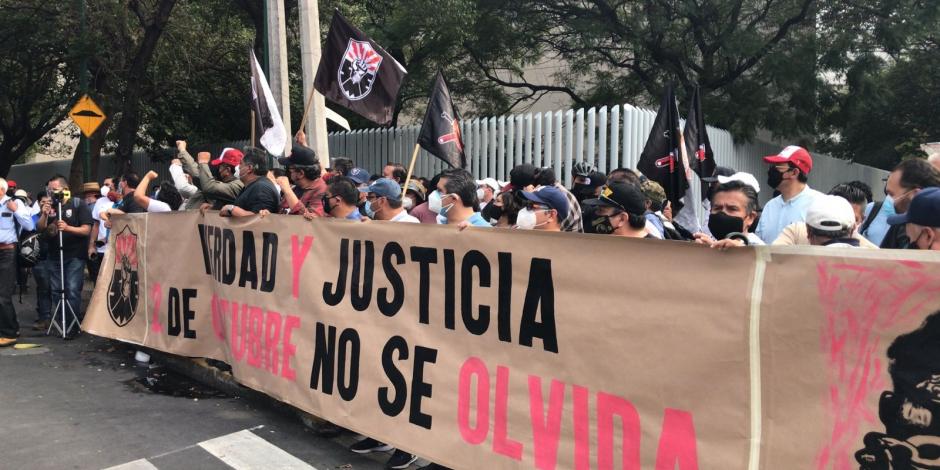 Este domingo se espera una marcha para conmemorar 54 años de la masacre estudiantil en la Plaza de las Tres Culturas, en Tlatelolco.