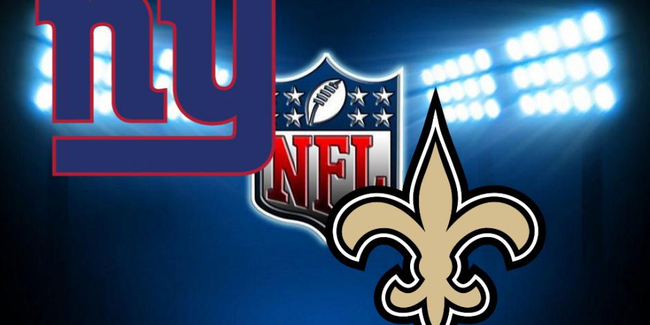 Giants y Saints se medirán en la Semana 4 de la NFL