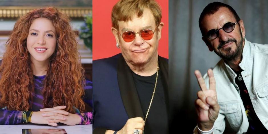 Shakira, Elton Jogn, Ringo Starr y más artistas están vinculados en los Pandora Papers