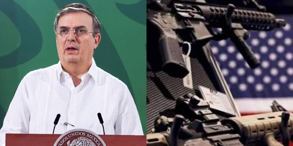 Marcelo Ebrard pedirá respeto mutuo entre México y EU; exhortará al país vecino que no mande más armas.