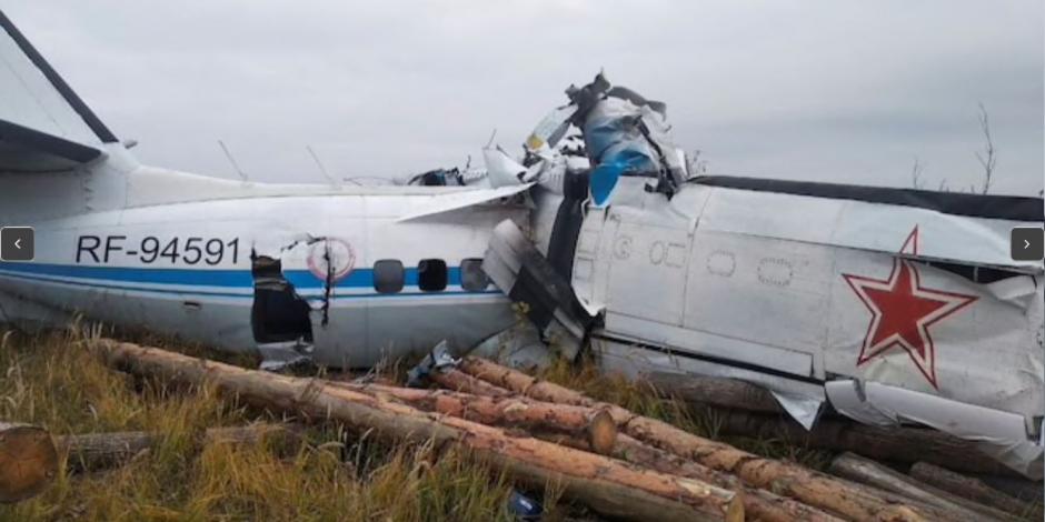 Avión ruso se estrella después de despegar en la región de Tartaristán