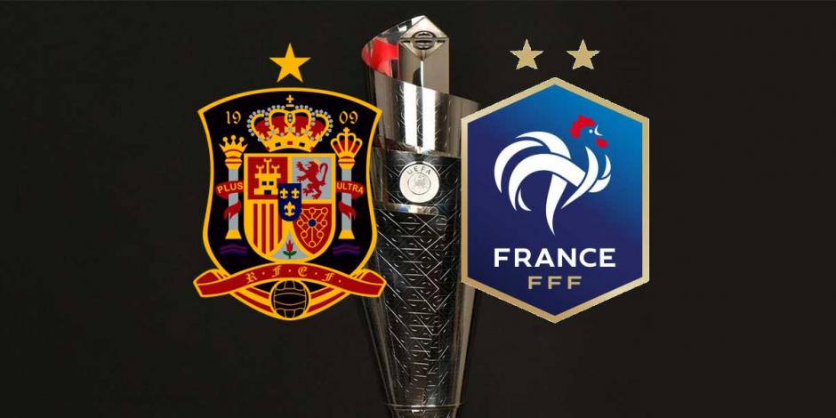 España y Francia chocan en la final de la Nations UEFA League.