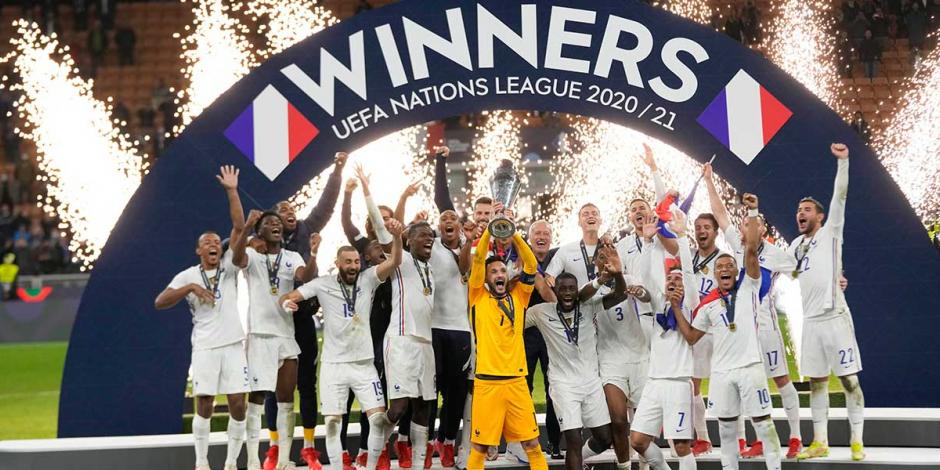 Francia vence a España y se lleva la UEFA Nations League.