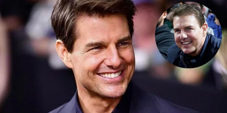 Tom Cruise luce irreconocible de la cara ¿Se operó o subió de peso?
