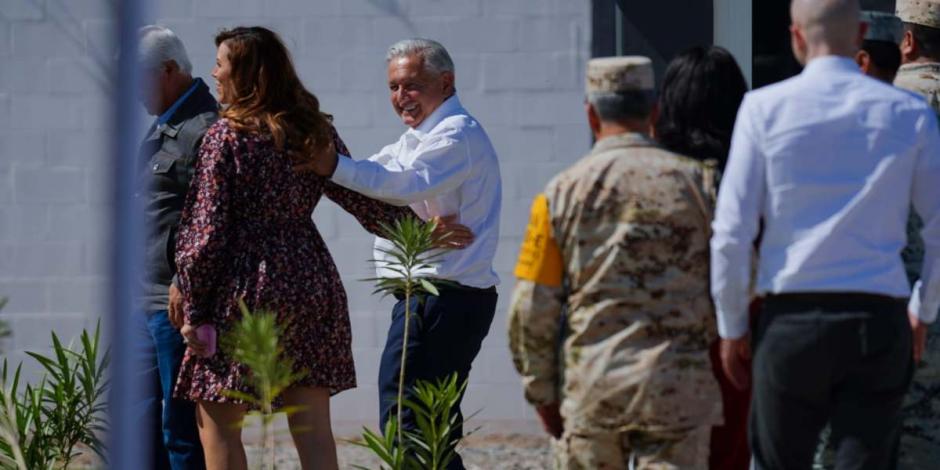 AMLO consideró que "le va a ir muy bien" a Baja California con el liderazgo de la gobernadora electa, Marina del Pilar Ávila..