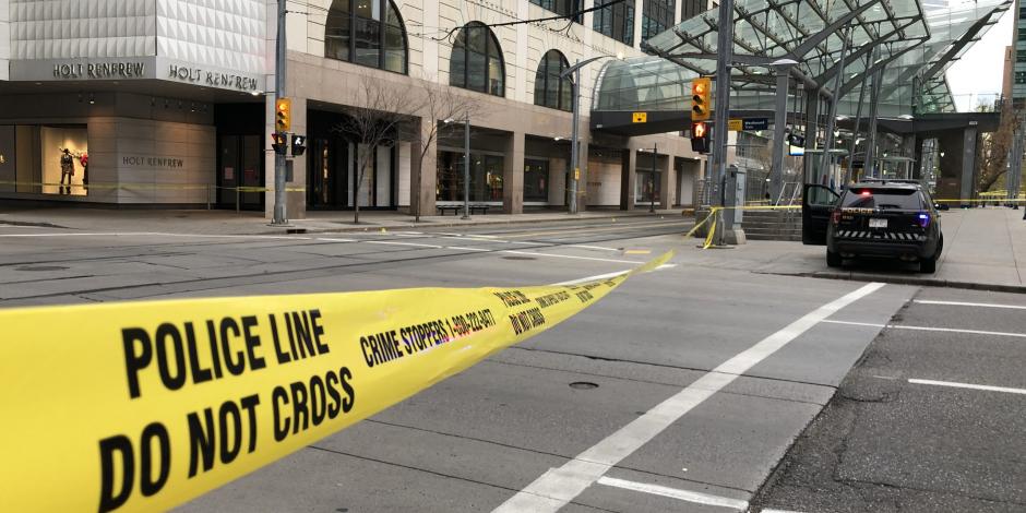 Un sujeto hirió con un machete a varias personas en Canadá