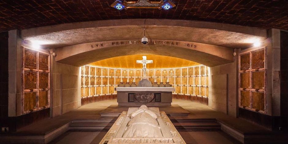 La Cripta de Arzobispos ubicada en la Catedral Metropolitana de la Ciudad de México.
