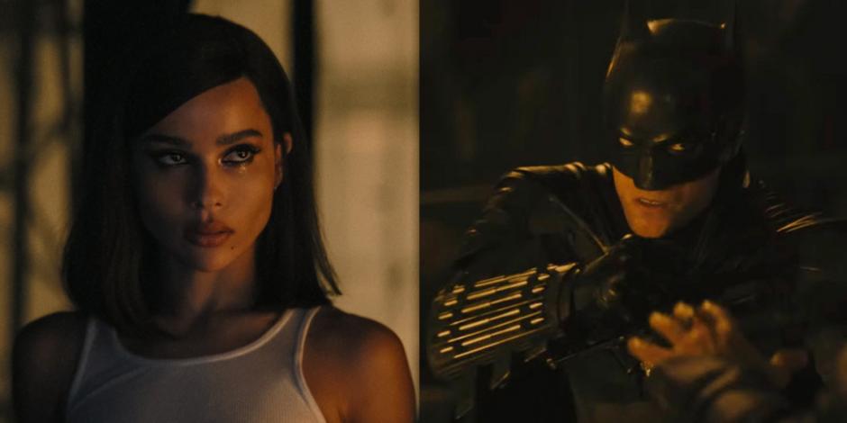 The Batman, de Robert Pattinson, impacta con nuevo tráiler... y ¡Zoë  Kravitz como Catwoman!