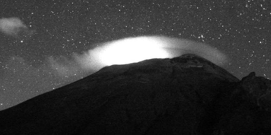Se escucha grito cerca del volcán Popocatépetl