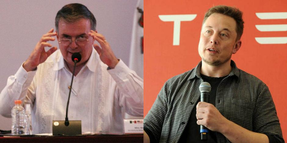 Marcelo Ebrard mencionó que Elon Musk le comentó que las plantas industriales en México son indispensables para la producción de sus empresas Tesla y SpaceX.