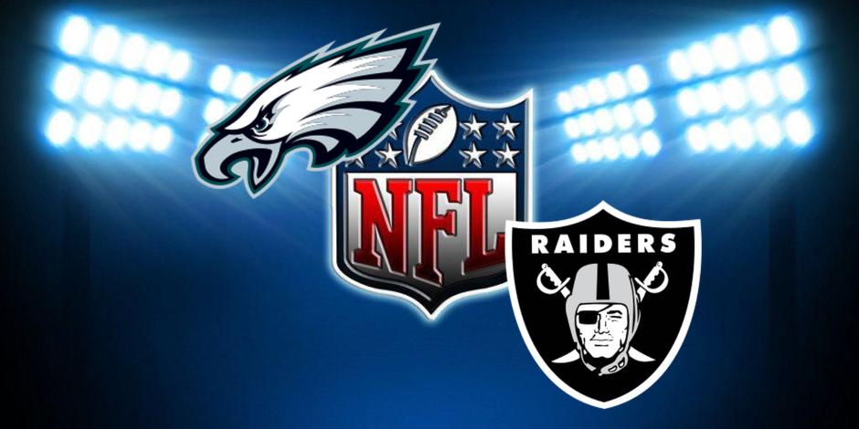 Philadelphia Eagles vs Las Vegas Raiders es de los partidos más atractivos de la Semana 7 de la NFL
