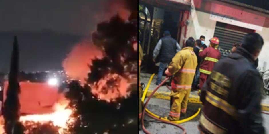 Explosión de pirotecnia deja 4 personas heridas en Tultepec