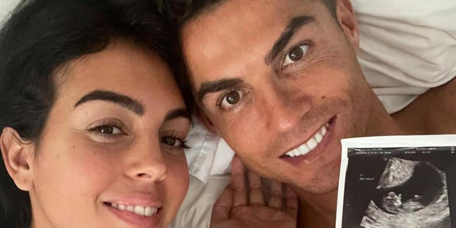 Georgina Rodríguez y Cristiano Ronaldo anunciaron paternidad en Instagram.