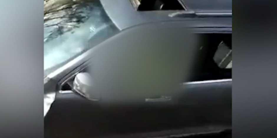 Octavio Ocaña: Video muestra al actor de Vecinos tras impacto en camioneta