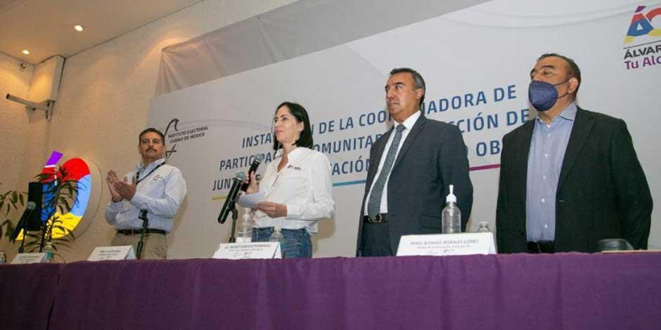 la alcaldesa de Álvaro Obregón, Lía Limón, señaló que mejorar la calidad de vida de los y las obregonenses es una prioridad