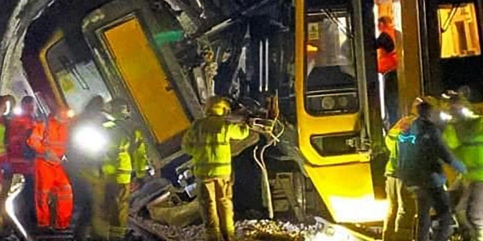 Heridos en Inglaterra tras un choque entre trenes en un túnel