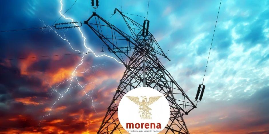 Morena precisó que en los próximos meses se estará jugando la aprobación de la reforma eléctrica.