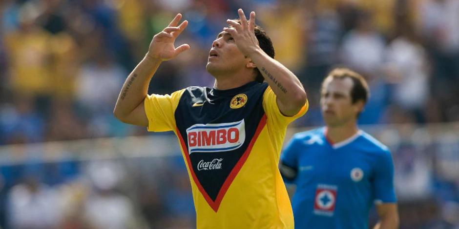 Salvador Cabañas, en su paso por el América de la Liga MX