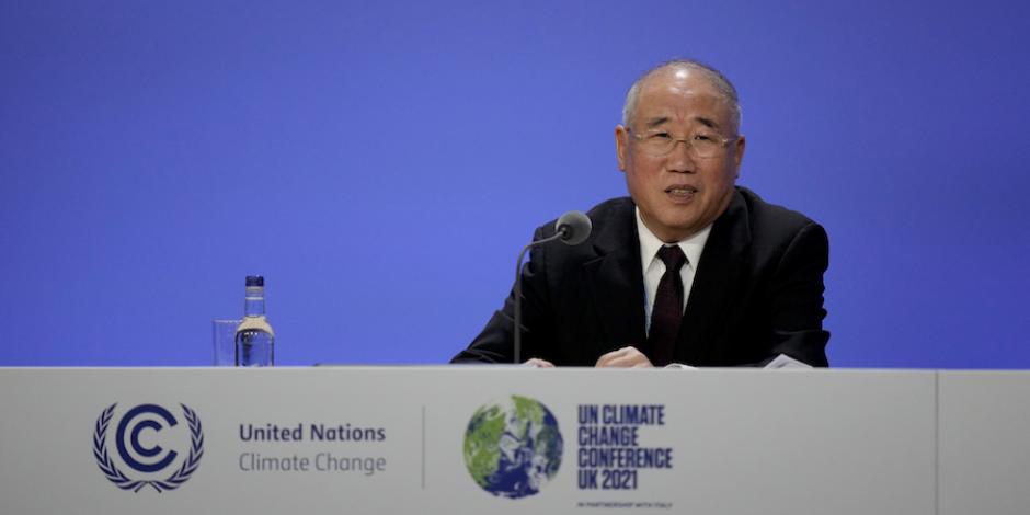 Xie Zhenhua, Enviado especial de China en la COP26