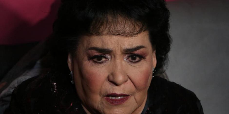Carmen Salinas ¡está intubada!, revela su hija María Eugenia Plascencia