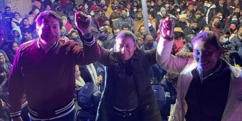 La candidata de Morena, Lorena Alameda Juárez, se posicionó como la virtual ganadora de las elecciones extraordinarias a la presidencia municipal de Nextlalpan