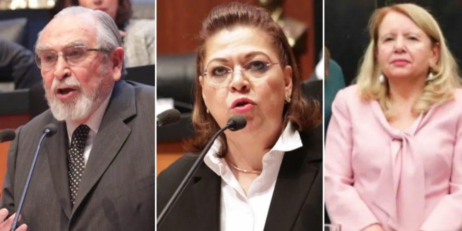 A partir del mediodía de este viernes, acudirán ante la Comisión de Justicia Bernardo Bátiz, Eva Verónica de Gyvés Zárate y Loretta Ortiz Ahlf