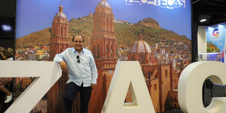Le Roy Barragán, secretario de Turismo de Zacatecas, habla con La Razón.