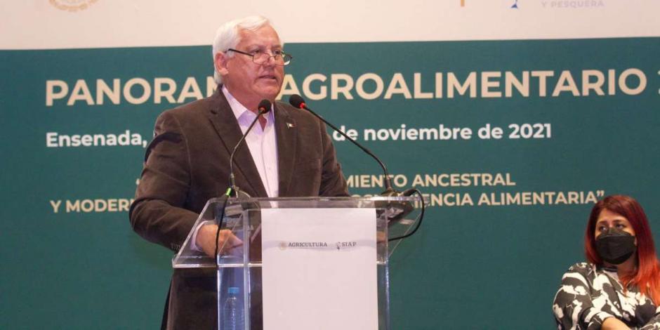 El secretario de Agricultura y Desarrollo Rural, Víctor Villalobos Arámbula, resaltó que el Panorama Agroalimentario 2021 refleja el dinamismo del sector primario.