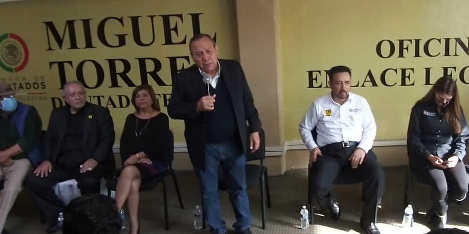 Jesús Zambrano, líder perredista inauguró las oficinas de Gestión en Fresnillo, Zacatecas, encabezadas por el diputado Miguel Torres