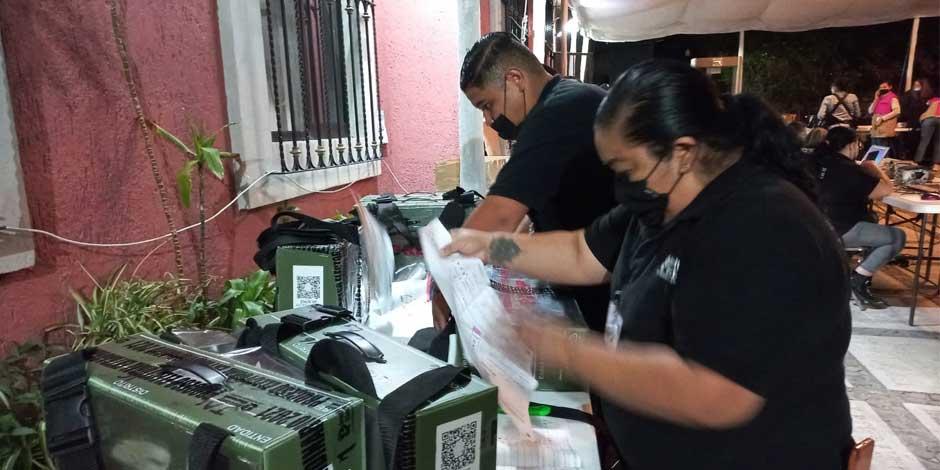 En San Pedro Tlaquepaque continúa la recepción de los paquetes electorales al Consejo Municipal Electoral