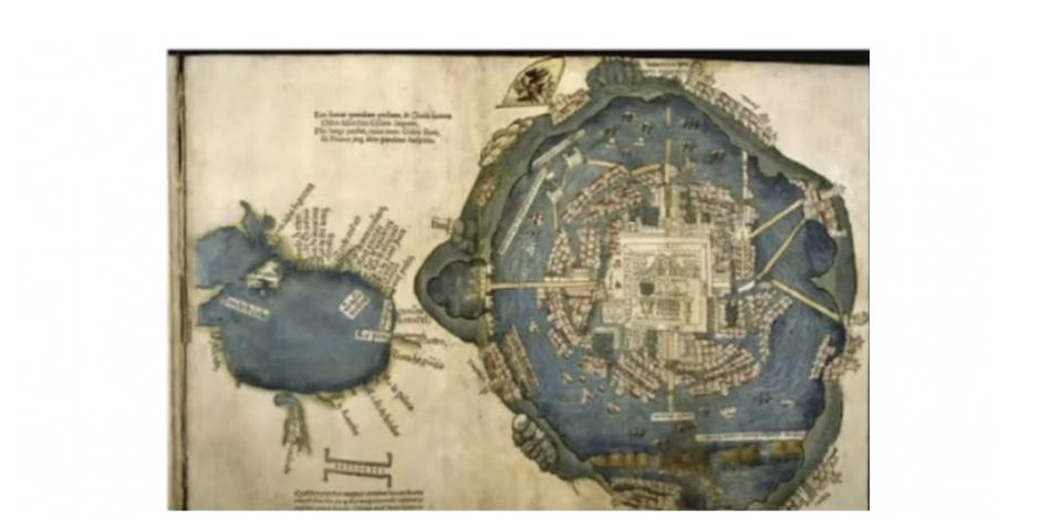 El Mapa fue elaborado en 1520.
