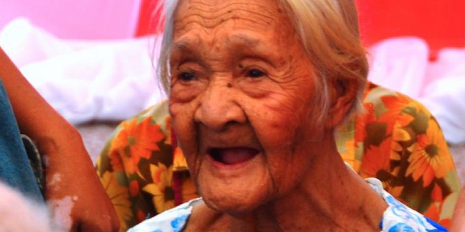 Una mujer filipina murió a los 124 años de edad