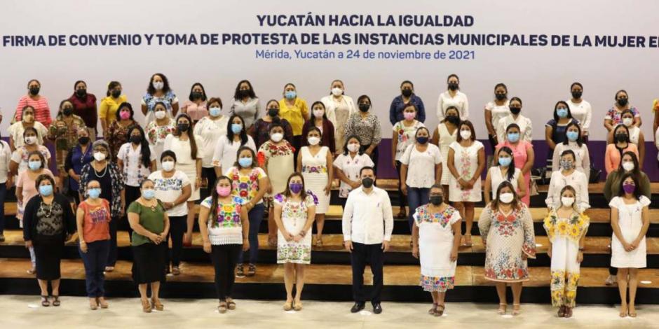 Mauricio Vila Dosal anunció que se aumentará en 31% los fondos de la Procuraduría de Protección de Niñas, Niños y Adolescentes.