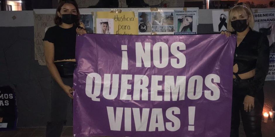 La mujer que perdió la vida fue identificada por colectivas como Marisol Cuadras, del colectivo Feministas del Mar.